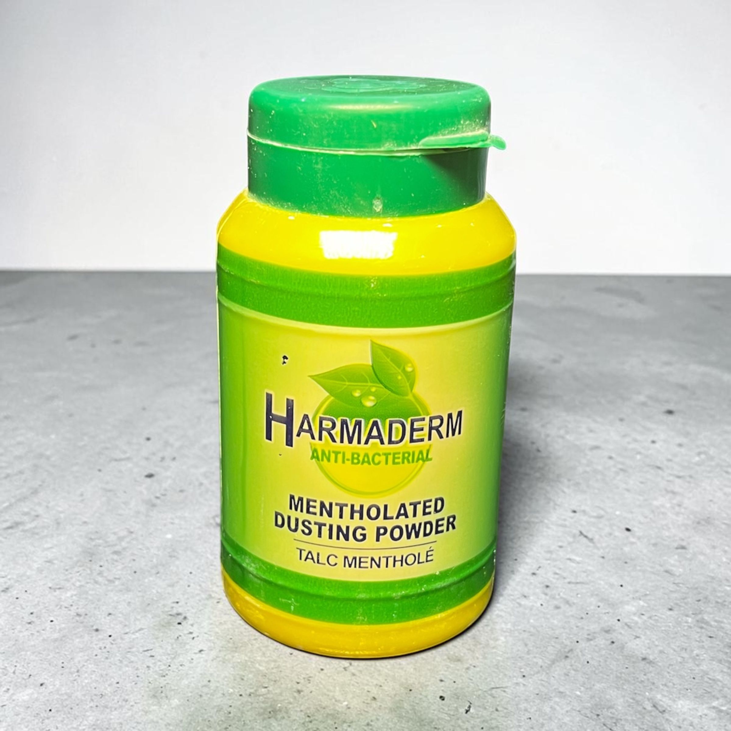HARMADERM ANTI-BACTERIAL MENTHOLATED DUSTING POWDER 90G